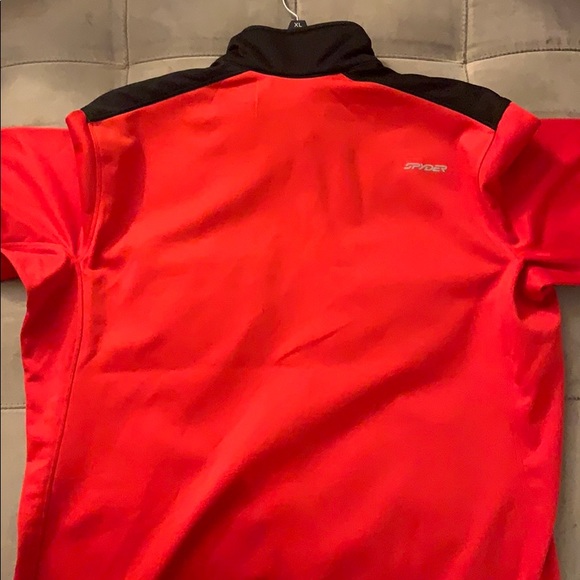 XL men’s Spyder fleece jacket without hood - Picture 2 of 2